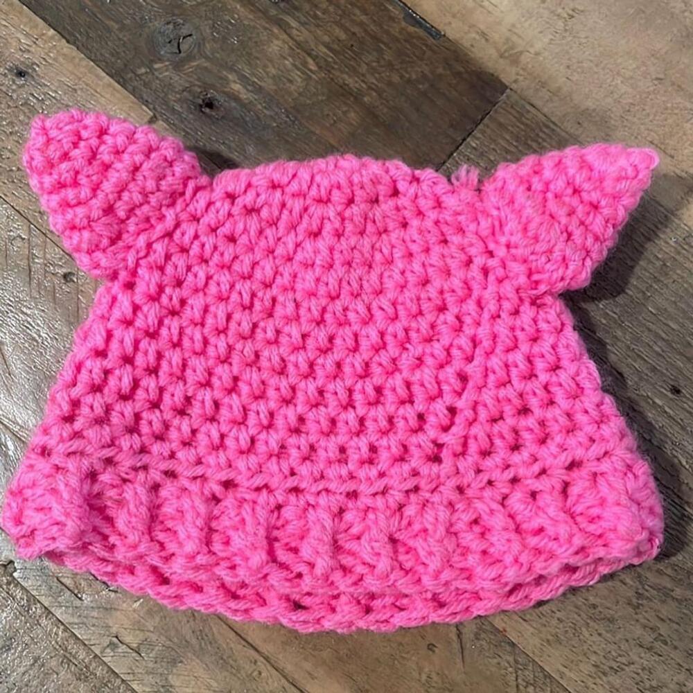 Pink hat